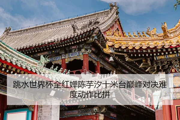 跳水世界杯全红婵陈芋汐十米台巅峰对决难度动作比拼